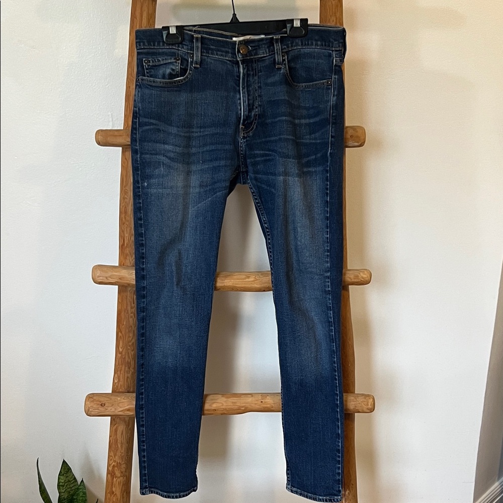 Hollister Dark Blue Skinny Men's Jeans